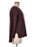 Lucky Brand Tweed Burgundy Pullover Sweater Size M - photo 4