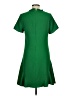 CeCe Solid Green Casual Dress Size 6 - photo 2
