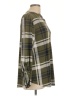 IMAN Plaid Green Long Sleeve Blouse Size L - photo 4
