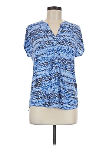 Dana Buchman Short Sleeve Blouse (view 1)