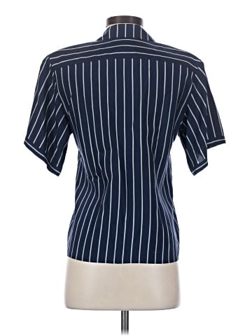 Evan Picone Short Sleeve Silk Top (view 2)