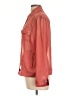 Wynne Layers 100% Polyester Orange Red Long Sleeve Blouse Size L - photo 5