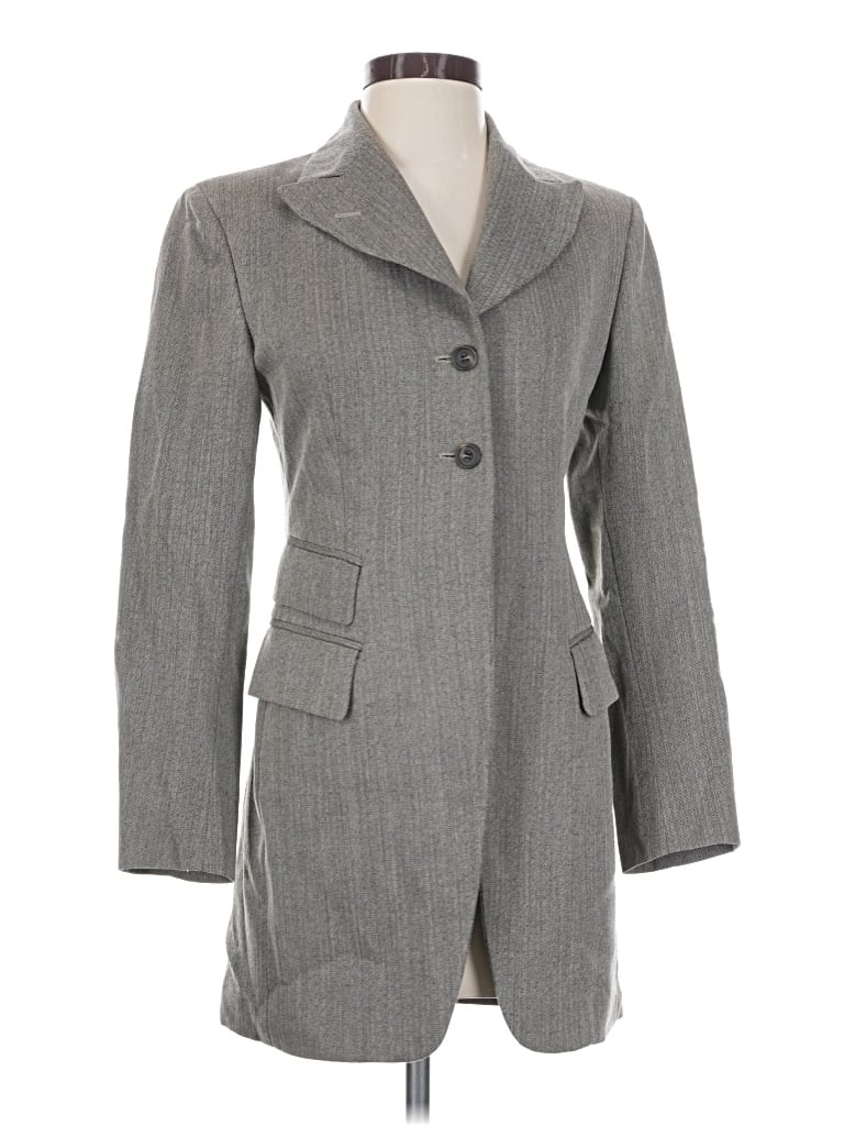 Pre-owned Façonnable Coat In Gray