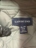 Lands' End 100% Nylon Argyle Gray Jacket Size XL (petite) - photo 6