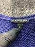 Express Blue Pullover Sweater Size S - photo 7