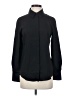 MNG 100% Polyester Black Long Sleeve Blouse Size 2 - photo 1