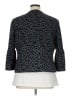 Kasper Animal Print Blue Blazer Size 16 - photo 2