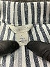 Caslon Stripes Silver Linen Pants Size S - photo 7