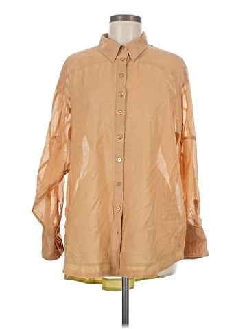 Anthropologie Long Sleeve Button-Down Shirt (view 1)