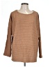 Dennis by Dennis Basso Stripes Tan Pullover Sweater Size L - photo 1