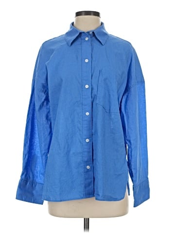 H&M Long Sleeve Button-Down Shirt (view 1)