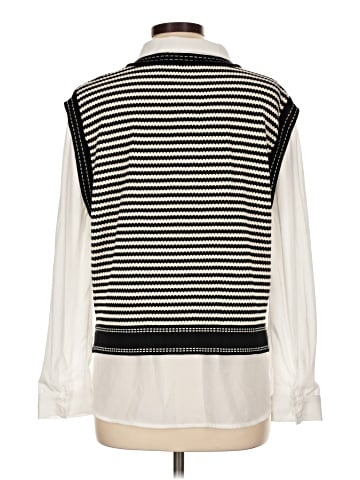 Adrianna Papell Long Sleeve Blouse (view 2)