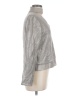 Bailey 44 Metallic Silver Long Sleeve Top Size M - photo 4