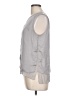 Vince. Gray Sleeveless Blouse Size L - photo 5