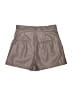 Zara Metallic Brown Shorts Size S - photo 2