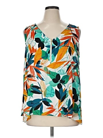 Worthington Sleeveless Blouse (view 1)