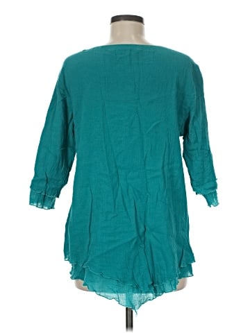 Soft Surroundings 3/4 Sleeve Top (view 2)