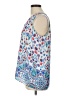 Adrienne Vittadini 100% Polyester Blue Sleeveless Blouse Size L - photo 5