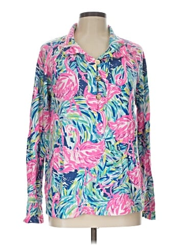 Lilly Pulitzer Long Sleeve Blouse (view 1)