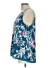 Lilly Pulitzer 100% Polyester Teal Sleeveless Blouse Size L - photo 5