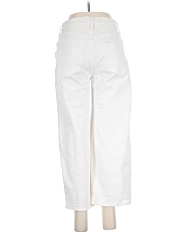 Madewell The Petite Perfect Vintage Wide-Leg Crop Jean in Tile White (view 2)