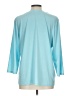 Susan Graver Teal 3/4 Sleeve Top Size L - photo 2