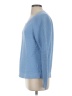 J.Jill 100% Cotton Chevron-herringbone Blue Pullover Sweater Size XS - photo 5