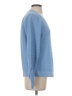 J.Jill 100% Cotton Chevron-herringbone Blue Pullover Sweater Size XS - photo 4