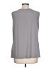 Susan Graver Gray Sleeveless Blouse Size L - photo 2