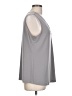 Susan Graver Gray Sleeveless Blouse Size L - photo 4