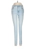 Zara Hearts Blue Jeans Size 4 - photo 1