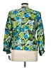 Kasper 100% Polyester Print Green Jacket Size 14 - photo 2