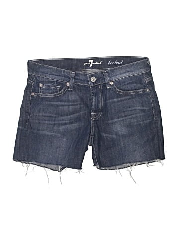 7 For All Mankind Denim Shorts (view 1)
