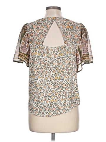 Lucky Brand Short Sleeve Blouse (view 2)