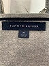 Tommy Hilfiger 100% Cotton Argyle Gray Pullover Sweater Size M - photo 7