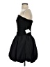 Xscape Solid Black Cocktail Dress Size 4 - photo 5