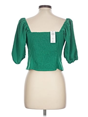 Abercrombie & Fitch 3/4 Sleeve Blouse (view 2)
