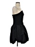 Xscape Solid Black Cocktail Dress Size 4 - photo 4