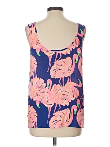 Lilly Pulitzer Sleeveless Silk Top (view 2)