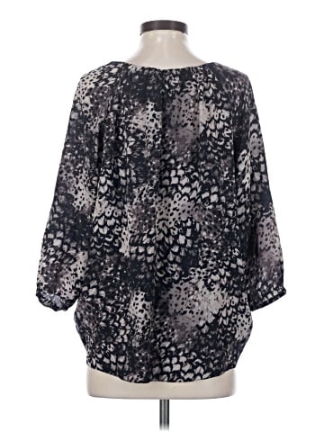 Rebecca Taylor 3/4 Sleeve Silk Top (view 2)