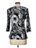 Calvin Klein Gray 3/4 Sleeve Top Size L - photo 2
