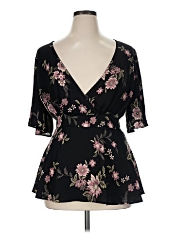 Torrid 3/4 Sleeve Blouse (view 1)