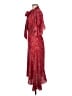 Max Studio Paisley Red Casual Dress Size M - photo 5