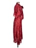 Max Studio Paisley Red Casual Dress Size M - photo 4
