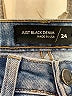 Just Black Hearts Blue Jeans Size 24 waist - photo 7
