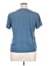Antonio Melani Blue Short Sleeve Top Size XL - photo 2