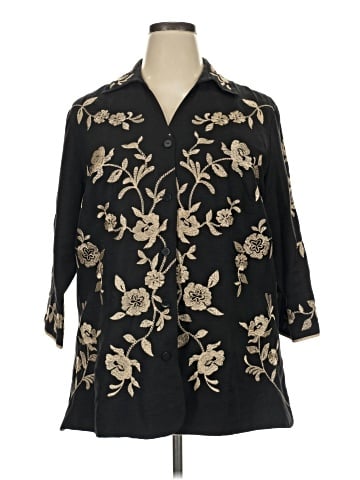 Coldwater Creek Silk Blazer (view 1)