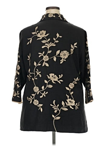Coldwater Creek Silk Blazer (view 2)