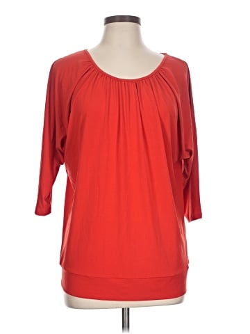 New York & Company 3/4 Sleeve Blouse (view 1)