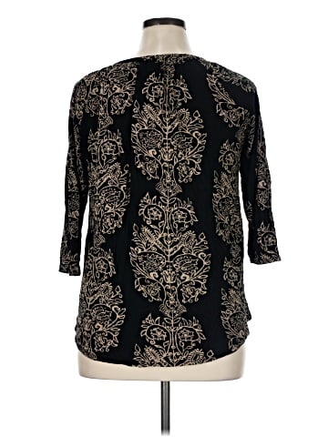 Lucky Brand 3/4 Sleeve Blouse (view 2)